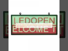 आरजीबी 3डी प्रभाव वाईफाई एलईडी डिस्प्ले 7 रंग रियर विंडो संदेश डिस्प्ले