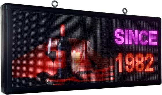 उच्च रिज़ॉल्यूशन P6 RGB आउटडोर डिजिटल एलईडी साइन्स प्रोग्रामेबल साइनेज