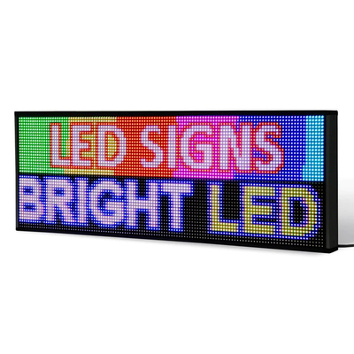 विज्ञापन डिजिटल बोर्ड एलईडी स्मारक संकेत P6 RGB आउटडोर प्रोग्रामयोग्य