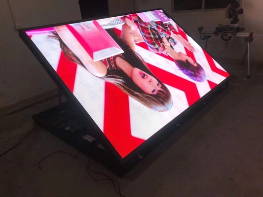 एल्यूमिनियम कैबिनेट के साथ आउटडोर विज्ञापन P3RGB फ्रंट सर्विस एलईडी स्क्रीन