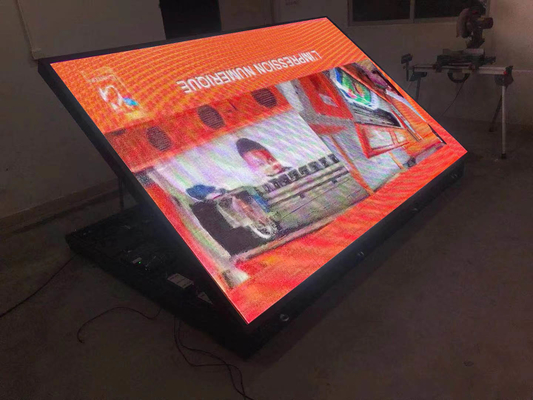 P4RGB एलईडी स्मारक साइन्स फ्रंट ओपनिंग कैबिनेट IP65 वाटरप्रूफ के साथ