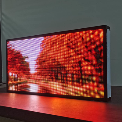 स्टोर विज्ञापन P4RGB एलईडी डिजिटल साइन्स, वाईफ़ाई प्रोग्राम करने योग्य आउटडोर एलईडी बिलबोर्ड