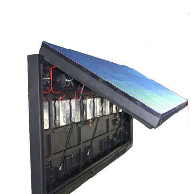 SMD3535 P10 फ्रंट सर्विस एलईडी स्क्रीन RGB कलर कम बिजली की खपत