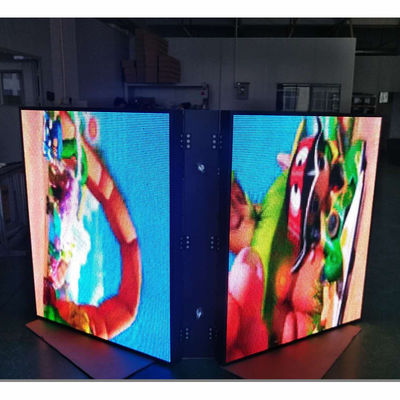 SMD3535 P10 फ्रंट सर्विस एलईडी स्क्रीन RGB कलर कम बिजली की खपत