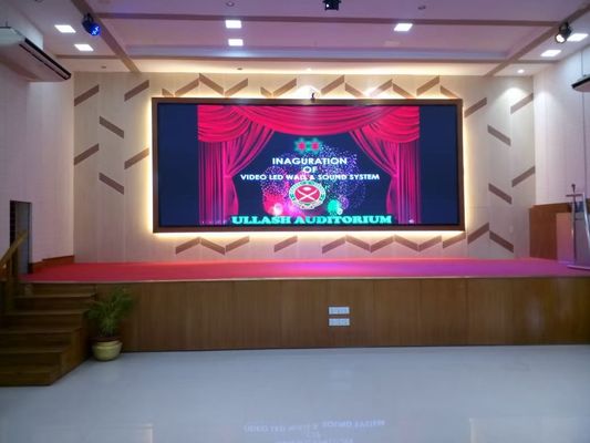 128 * 256 मिमी इंडोर फिक्स्ड एलईडी स्क्रीन, पी 2 आरजीबी एचडी एलईडी वीडियो दीवार: