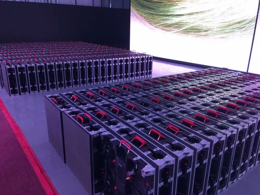 P1.875 छोटे पिक्सेल पिच एलईडी स्क्रीन 1 16 स्कैन हाई रिफ्रेश MBI5124 IC