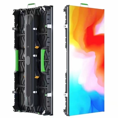 RGB 500X1000MM P4.81 आउटडोर रेंटल एलईडी स्क्रीन फुल कलर वाटरप्रूफ
